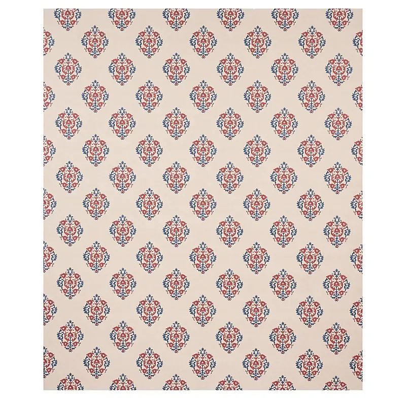CONSTANTINE RED & BLUE Schumacher Wallpaper wallpaper - SKU 5012882