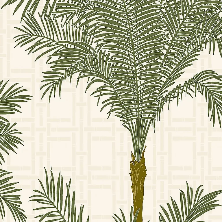 Schumacher COPACABANA wallpaper, color PALM, SKU 3060