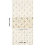 CORAIL LEAF TRELLIS CHAMPAGNE Schumacher Wallpaper wallpaper - SKU 5016640