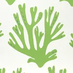 Coral GREEN Schumacher Wallpaper wallpaper - SKU 5011200