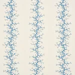 CORAL STRIPE BLUE Schumacher Wallpaper wallpaper - SKU 5016451