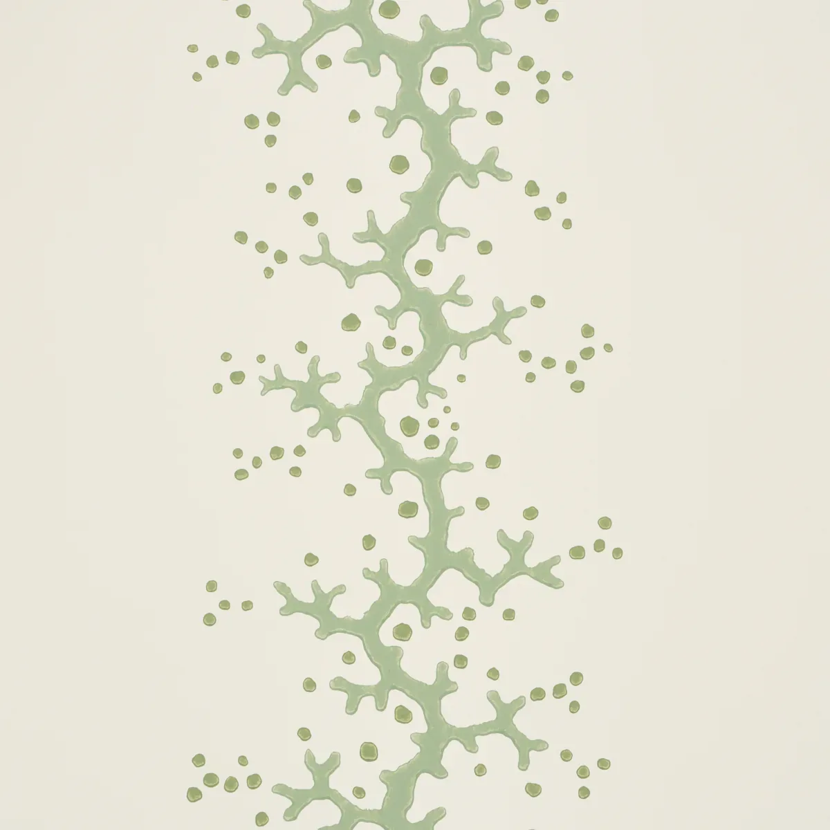 CORAL STRIPE - GREEN Schumacher Wallpaper | Wallpaper Twins CORAL STRIPE GREEN Schumacher Wallpaper wallpaper - SKU 5016452
