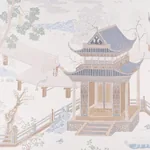COROMANDEL PANEL SET - ALABASTER Schumacher Wallpaper | Wall COROMANDEL PANEL SET ALABASTER Schumacher Wallpaper wallpaper - SKU 5014160