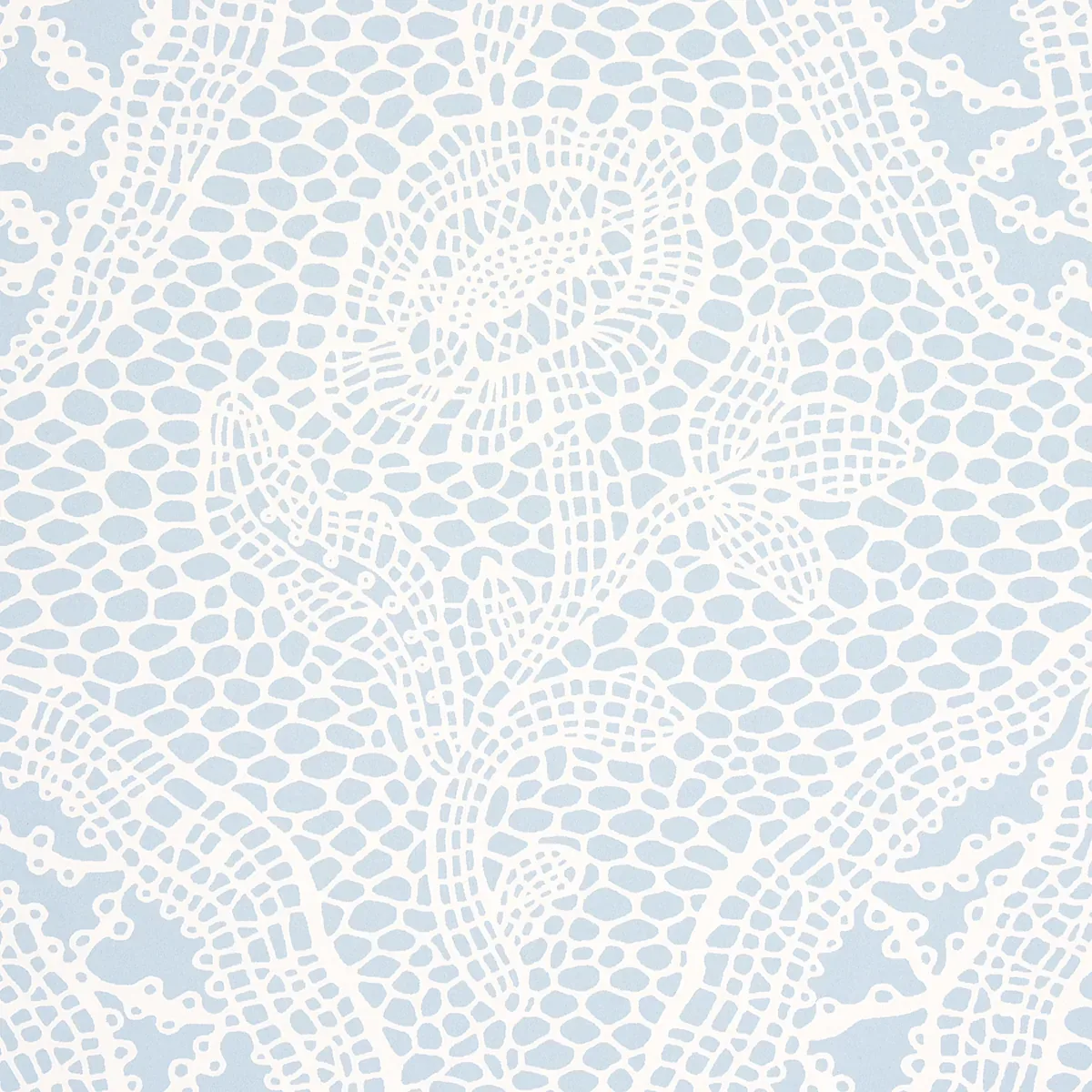 COSETTE LACE - CORNFLOWER Schumacher Wallpaper | Wallpaper T COSETTE LACE CORNFLOWER Schumacher Wallpaper wallpaper - SKU 5014722