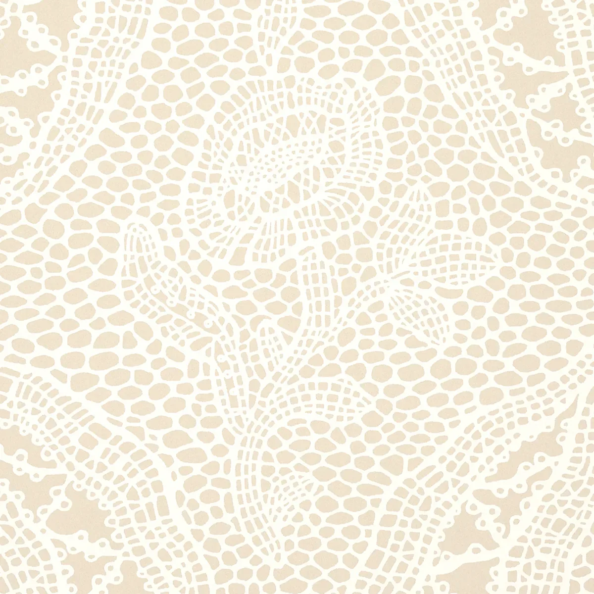 COSETTE LACE - SAND Schumacher Wallpaper | Wallpaper Twins COSETTE LACE SAND Schumacher Wallpaper wallpaper - SKU 5014721