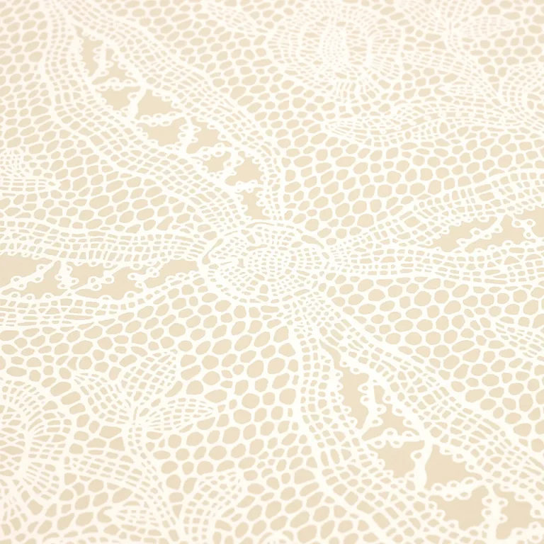 Schumacher COSETTE LACE wallpaper, color SAND, SKU 5014721