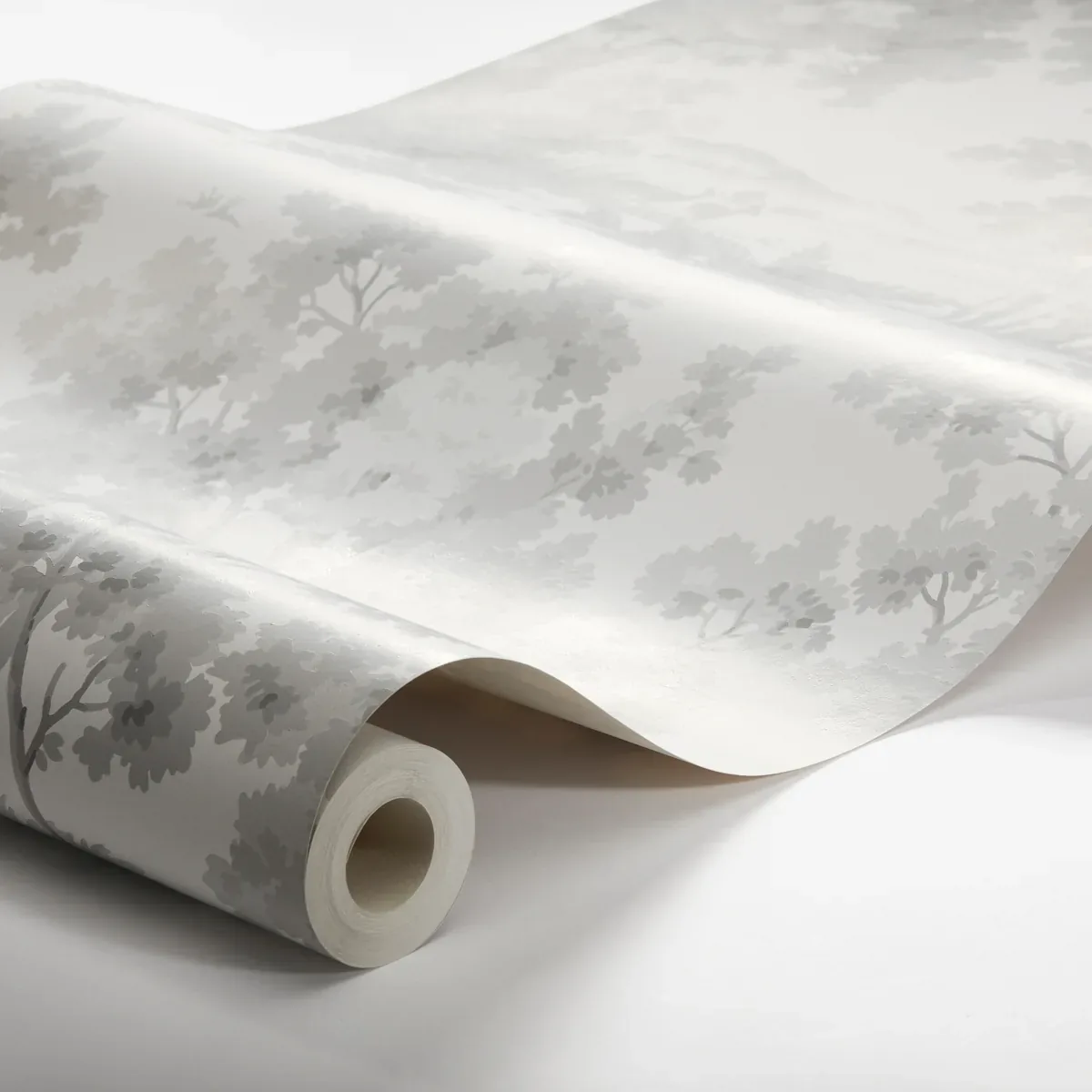 COUNTRYSIDE MORNING - GREY Schumacher Wallpaper | Wallpaper COUNTRYSIDE MORNING GREY Schumacher Wallpaper wallpaper - SKU 7677