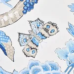 CRANLEY GARDEN - BLUE Schumacher Wallpaper | Wallpaper Twins CRANLEY GARDEN BLUE Schumacher Wallpaper wallpaper - SKU 5011720