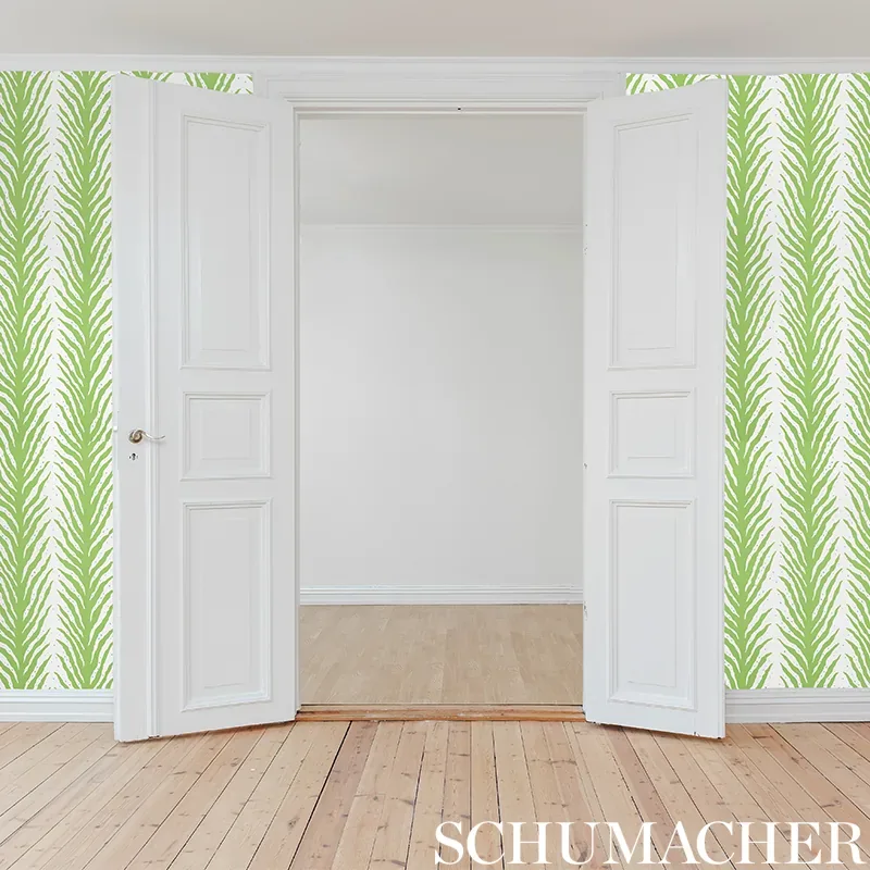 CREEPING FERN - LEMONADE Schumacher Wallpaper | Wallpaper Tw CREEPING FERN LEMONADE Schumacher Wallpaper wallpaper - SKU 5009452