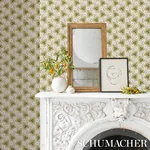 CUSTIS ORCHARD - LEAF Schumacher Wallpaper | Wallpaper Twins CUSTIS ORCHARD LEAF Schumacher Wallpaper wallpaper - SKU 5017341