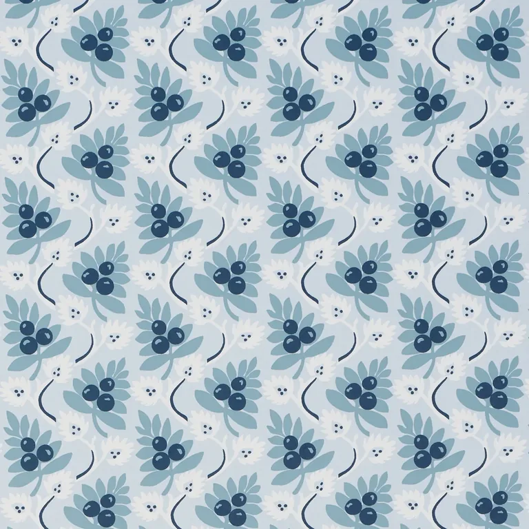Schumacher CUSTIS ORCHARD wallpaper, color SKY, SKU 5017342