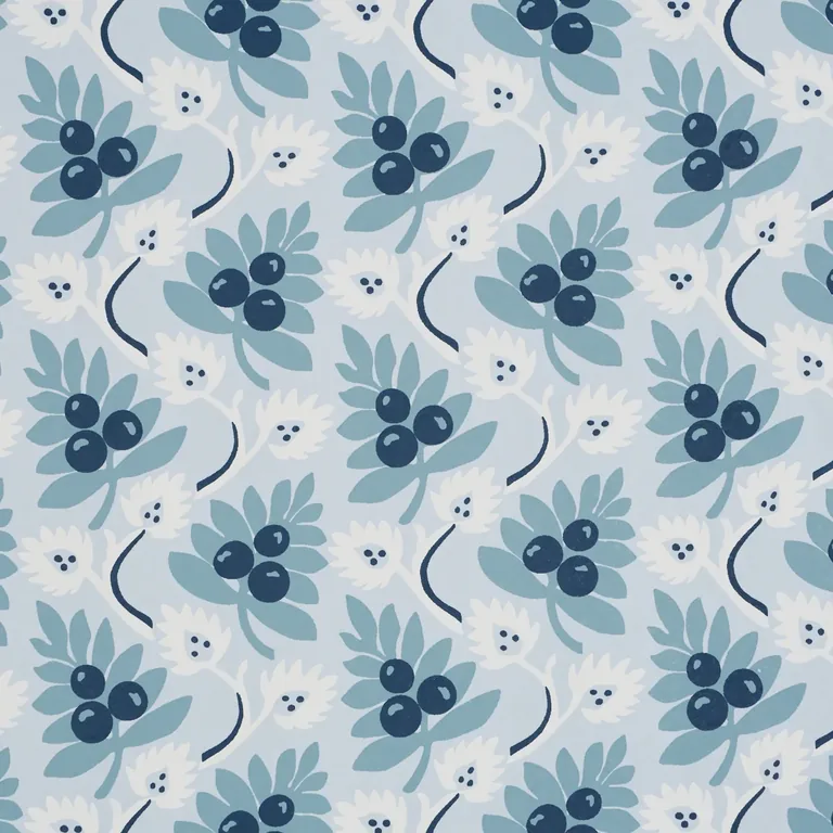 Schumacher CUSTIS ORCHARD wallpaper, color SKY, SKU 5017342