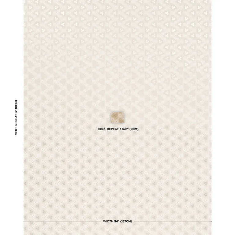 Schumacher CUSTIS ORCHARD wallpaper, color TWIG, SKU 5017340