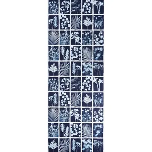 Schumacher CYANOTYPE PANEL wallpaper, color INDIGO, SKU 5013970