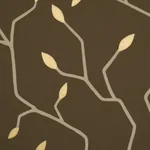 CYMBELINE CHOCOLATE Schumacher Wallpaper wallpaper - SKU 5011385