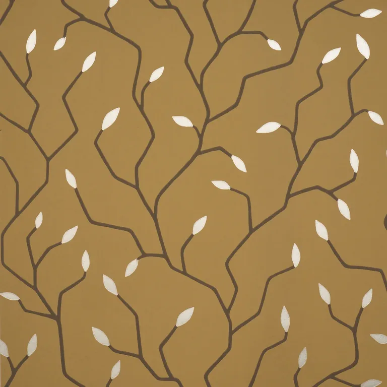 Schumacher CYMBELINE wallpaper, color GOLD, SKU 5011383