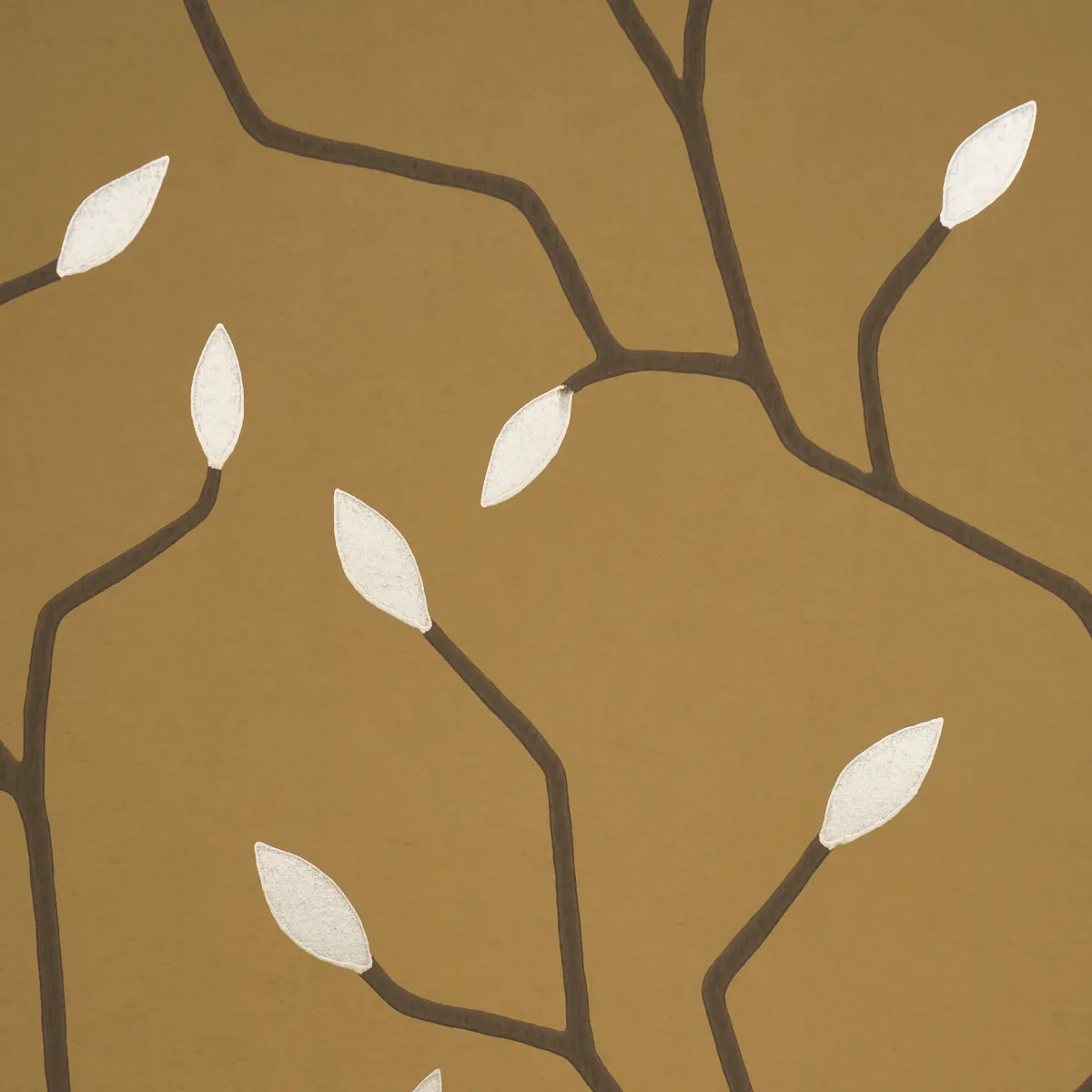 CYMBELINE GOLD Schumacher Wallpaper wallpaper - SKU 5011383