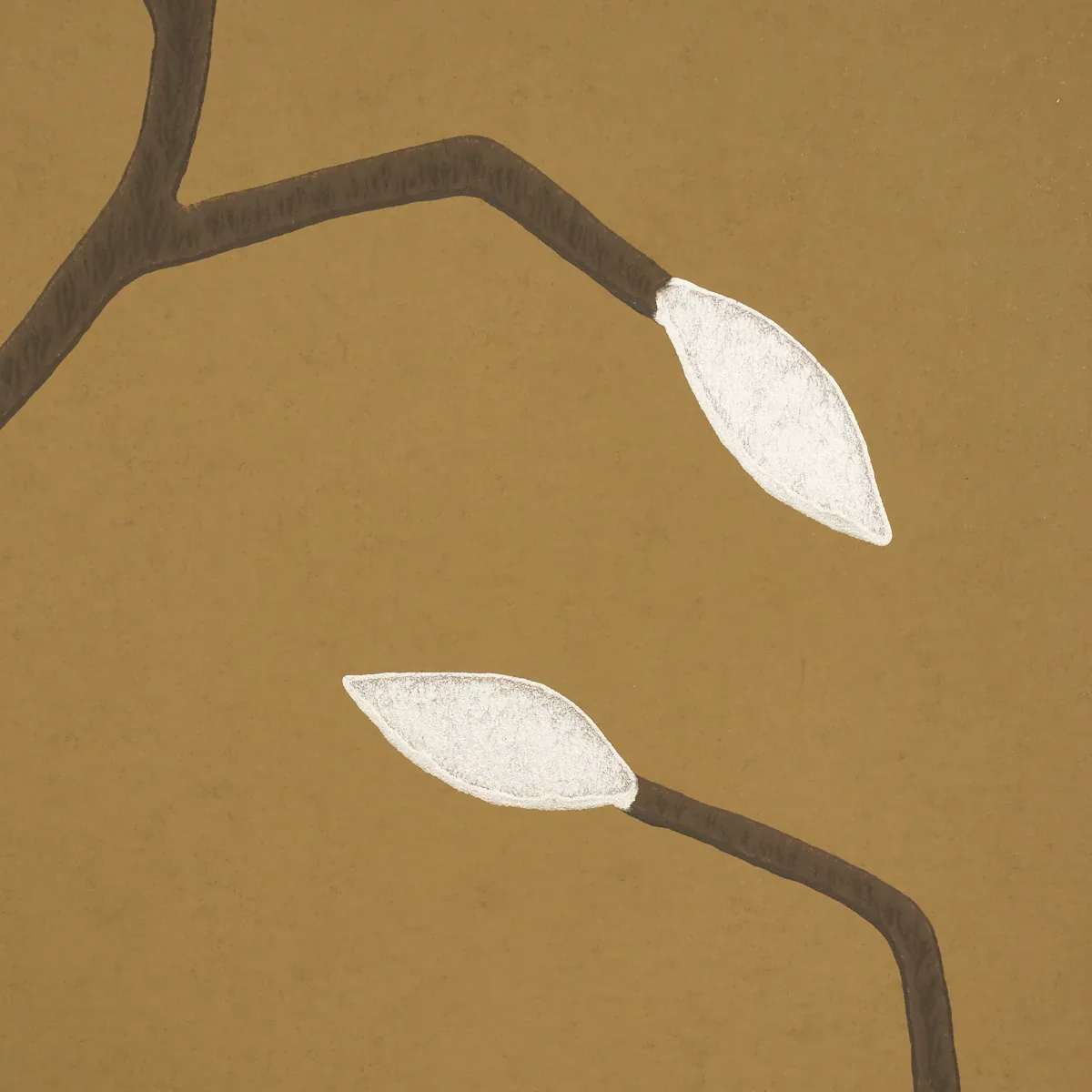 CYMBELINE GOLD Schumacher Wallpaper wallpaper - SKU 5011383