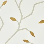 CYMBELINE IVORY & GOLD Schumacher Wallpaper wallpaper - SKU 5011380