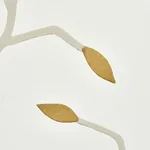 CYMBELINE IVORY & GOLD Schumacher Wallpaper wallpaper - SKU 5011380