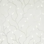 CYMBELINE SILVER Schumacher Wallpaper wallpaper - SKU 5011381