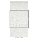 CYMBELINE SILVER Schumacher Wallpaper wallpaper - SKU 5011381