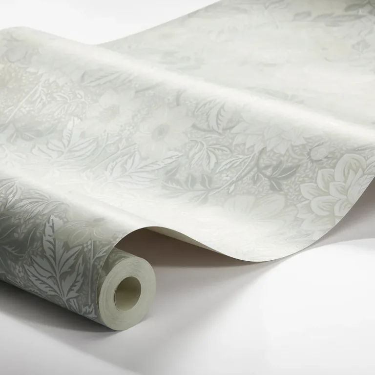 Schumacher DAHLIA GARDEN wallpaper, color NATURAL, SKU 7664