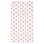 DAHLIA HAND BLOCKED PRINT RED Schumacher Wallpaper wallpaper - SKU 5011232