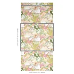 DAISY CHAIN GREEN AND PINK Schumacher Wallpaper wallpaper - SKU 5013551