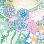 DAISY CHAIN LIGHT MULTI Schumacher Wallpaper wallpaper - SKU 5013550