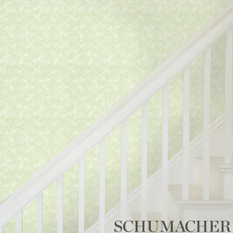 DARBY LEAF Schumacher Wallpaper wallpaper - SKU 5010181