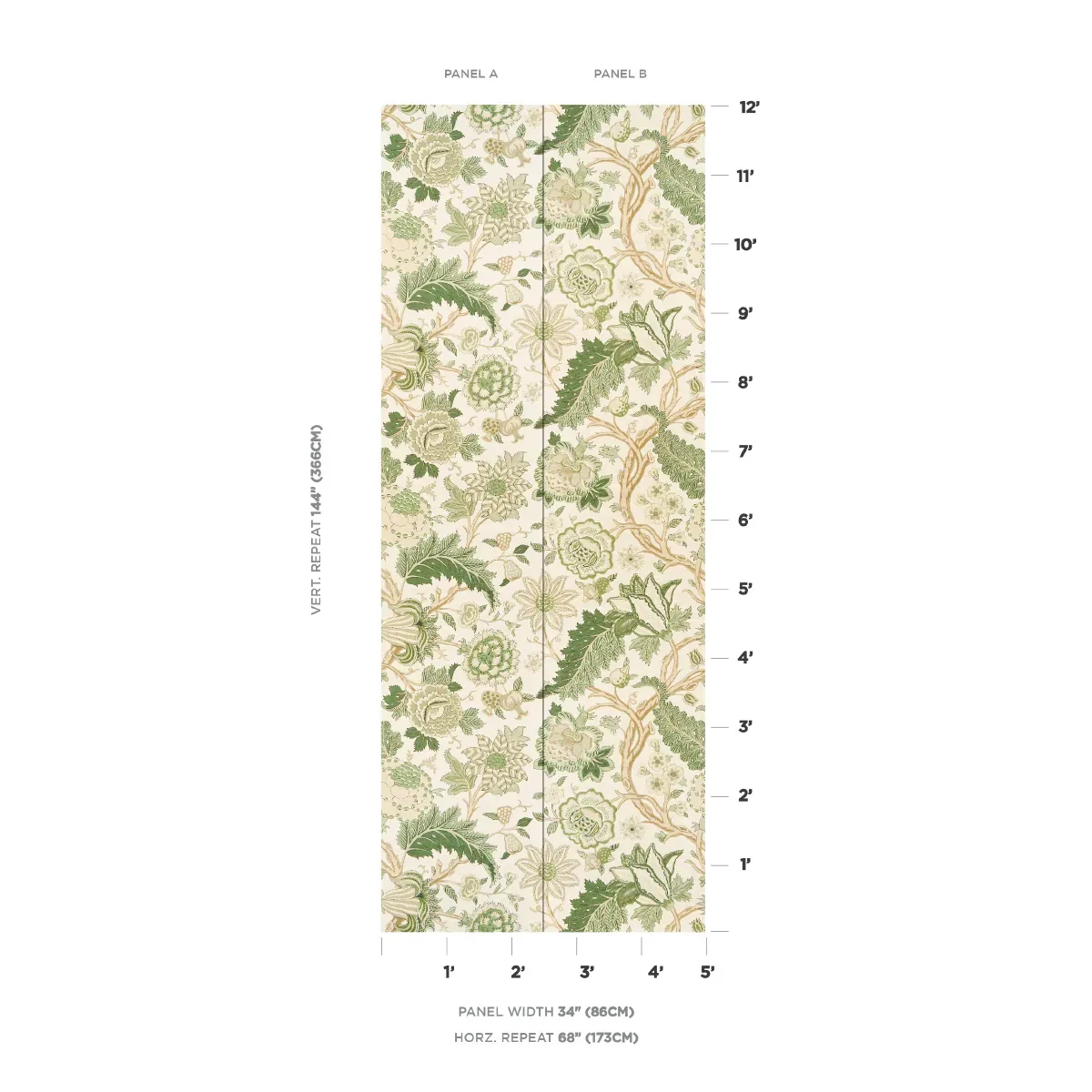 DARSY TREE OF LIFE SISAL PANEL SET room view
