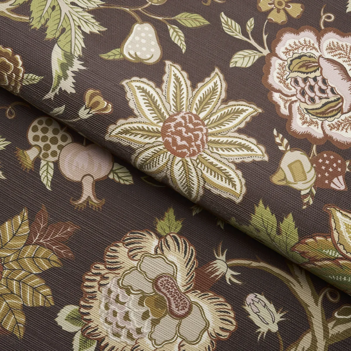 DARSY TREE OF LIFE SISAL - SEPIA Schumacher Wallpaper | Wall DARSY TREE OF LIFE SISAL SEPIA Schumacher Wallpaper wallpaper - SKU 5015640