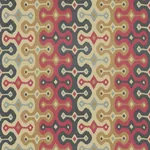 DARYA IKAT SIDEWALL - SPICE Schumacher Wallpaper | Wallpaper DARYA IKAT SIDEWALL SPICE Schumacher Wallpaper wallpaper - SKU 5006651