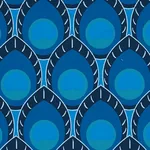 DAWNRIDGE - PEACOCK Schumacher Wallpaper | Wallpaper Twins DAWNRIDGE PEACOCK Schumacher Wallpaper wallpaper - SKU 5012521