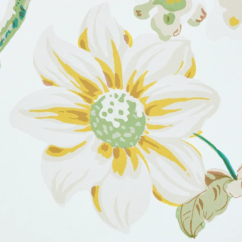 DAYDREAM - CITRON Schumacher Wallpaper | Wallpaper Twins DAYDREAM CITRON Schumacher Wallpaper wallpaper - SKU 5011400