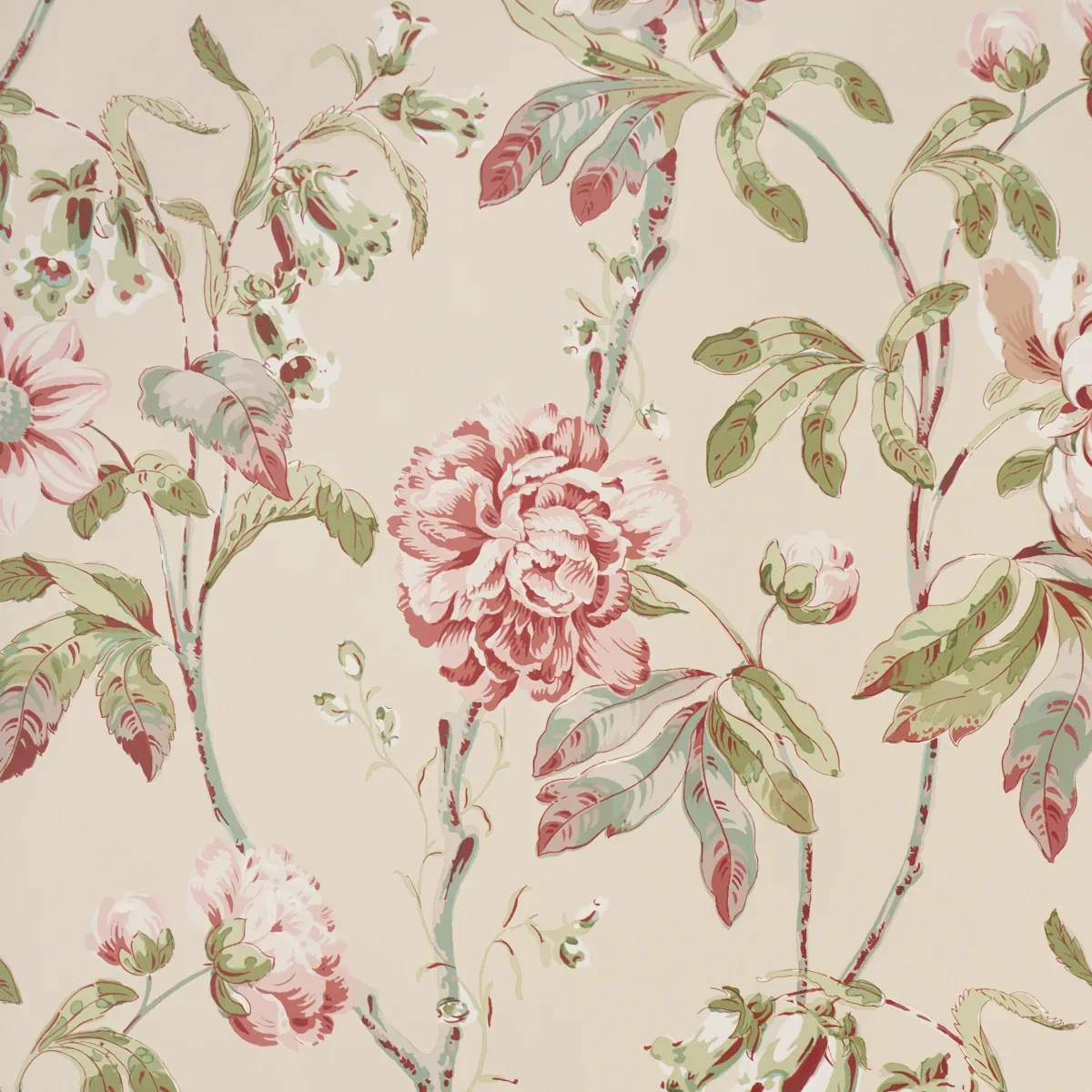 DAYDREAM - PINK Schumacher Wallpaper | Wallpaper Twins DAYDREAM PINK Schumacher Wallpaper wallpaper - SKU 5011404