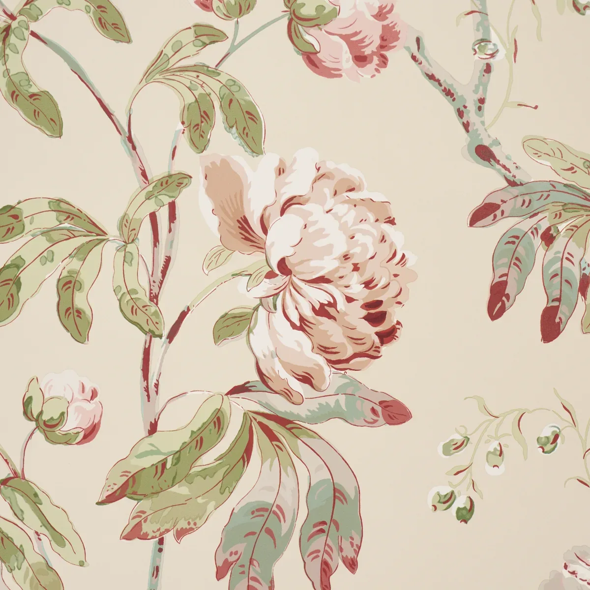 DAYDREAM - PINK Schumacher Wallpaper | Wallpaper Twins DAYDREAM PINK Schumacher Wallpaper wallpaper - SKU 5011404