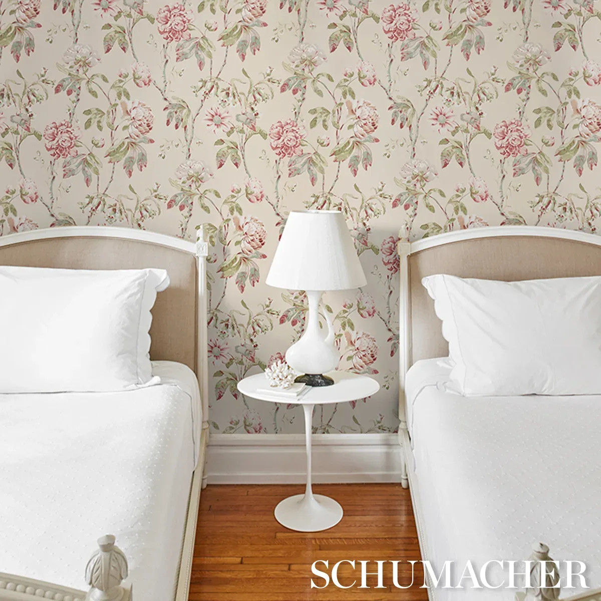 DAYDREAM - PINK Schumacher Wallpaper | Wallpaper Twins DAYDREAM PINK Schumacher Wallpaper wallpaper - SKU 5011404