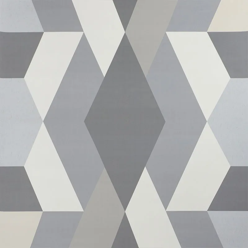 DECO DIAMONDS PANEL DOVE Schumacher Wallpaper wallpaper - SKU 5009200
