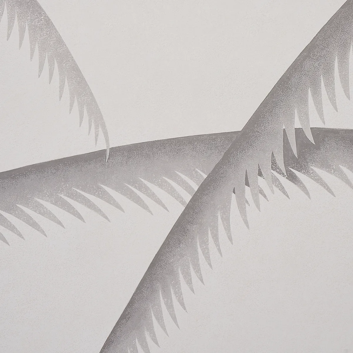 DECO PALMS CHARCOAL Schumacher Wallpaper wallpaper - SKU 5013301