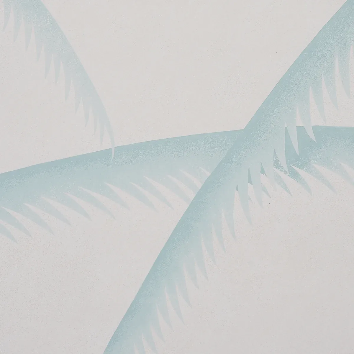 DECO PALMS SEAGLASS Schumacher Wallpaper wallpaper - SKU 5013300