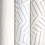 DECONSTRUCTED STRIPE - BLACK Schumacher Wallpaper | Wallpape DECONSTRUCTED STRIPE BLACK Schumacher Wallpaper wallpaper - SKU 5007973