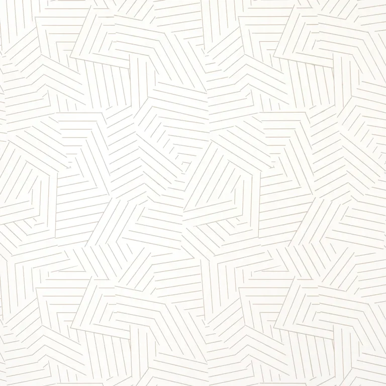 Schumacher DECONSTRUCTED STRIPE wallpaper, color GREIGE, SKU 5007970