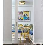 DECONSTRUCTED STRIPE GREIGE Schumacher Wallpaper wallpaper - SKU 5007970