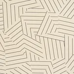 DECONSTRUCTED STRIPE SISAL BLACK Schumacher Wallpaper wallpaper - SKU 5016580