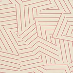 DECONSTRUCTED STRIPE SISAL - RED Schumacher Wallpaper | Wall DECONSTRUCTED STRIPE SISAL RED Schumacher Wallpaper wallpaper - SKU 5016582