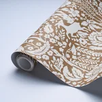 DEERFIELD - MOCHA Schumacher Wallpaper | Wallpaper Twins DEERFIELD MOCHA Schumacher Wallpaper wallpaper - SKU 5016260