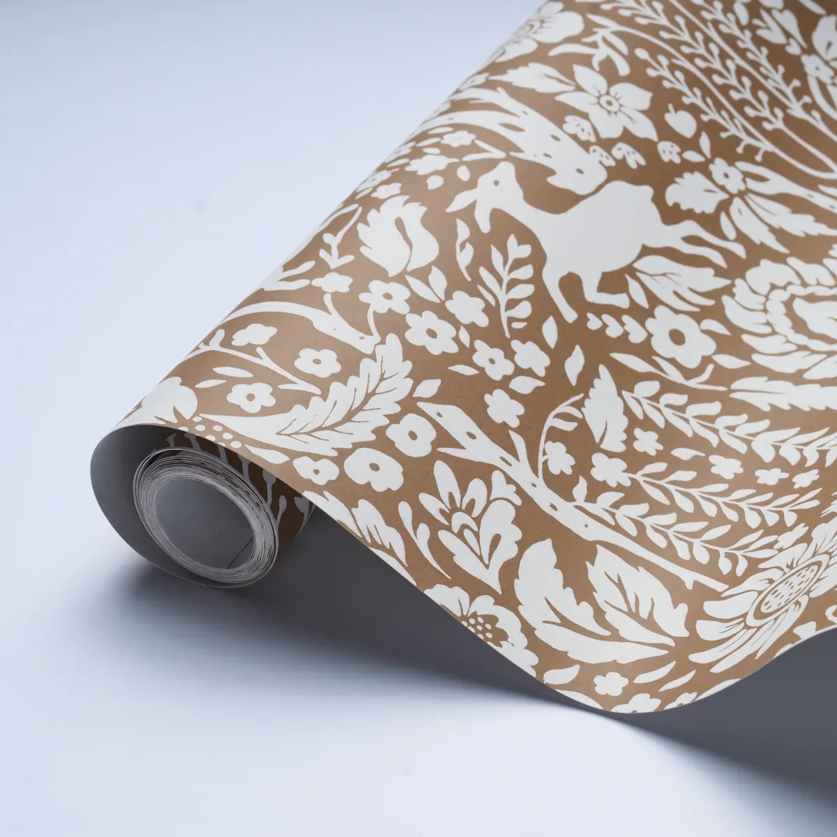 DEERFIELD - MOCHA Schumacher Wallpaper | Wallpaper Twins DEERFIELD MOCHA Schumacher Wallpaper wallpaper - SKU 5016260