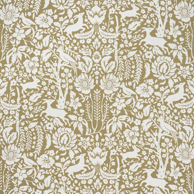Schumacher DEERFIELD wallpaper, color MOSS, SKU 5016261